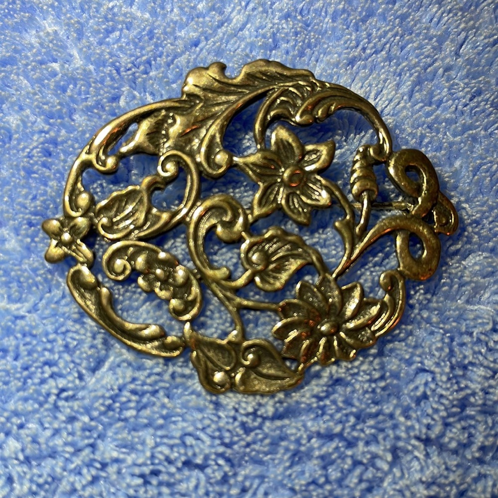 Vintage Victorian Silver Brooch. - Picture 1 of 3